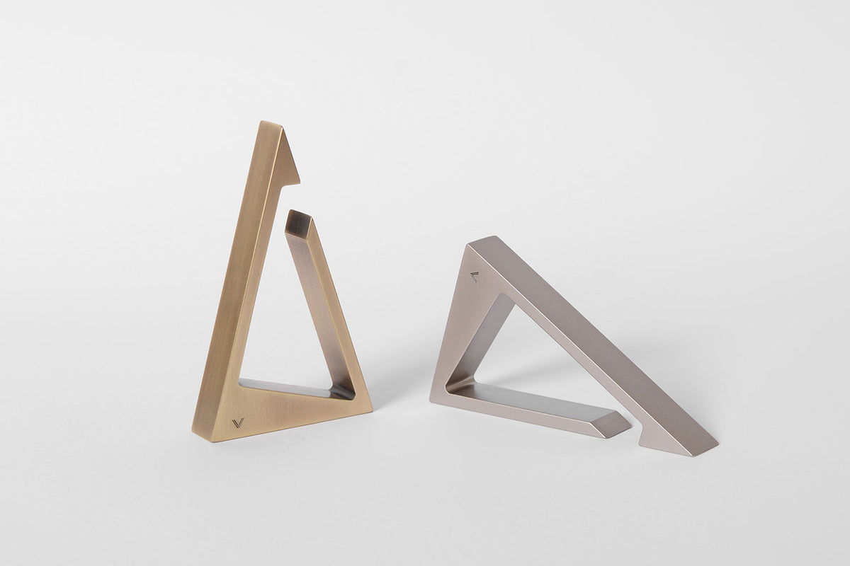 triangle | bottle opener Sense | with plum wood handle | Made in Germany