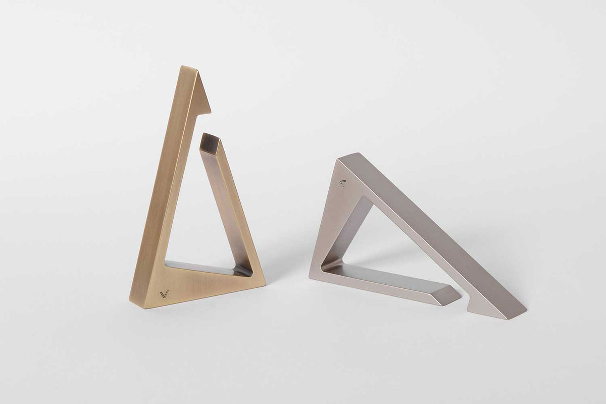 triangle | bottle opener Sense | with plum wood handle | Made in Germany